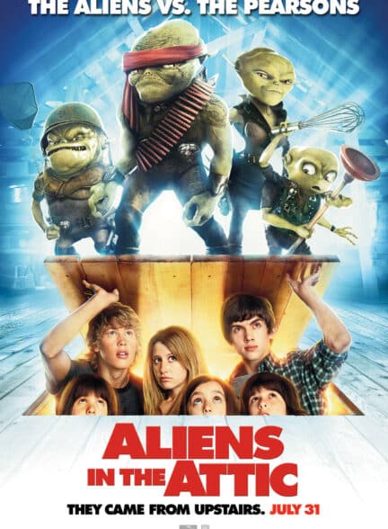 فیلم بیگانگان زیر شیروانی Aliens in the Attic 2009