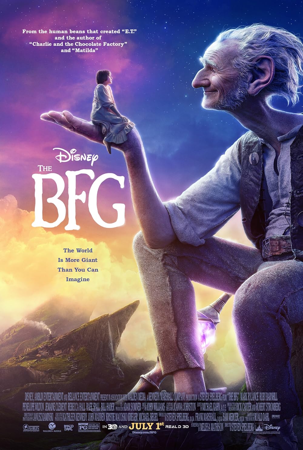 دانلود فیلم غول بزرگ مهربان The BFG 2016