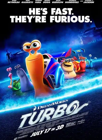 دانلود انیمیشن توربو Turbo 2013