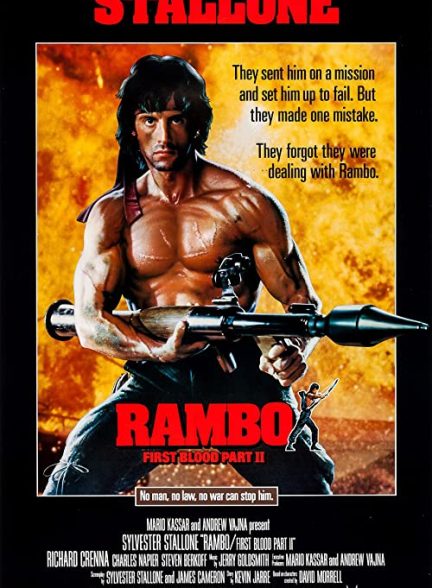 دانلود فیلم رمبو: اولین خون قسمت دوم Rambo: First Blood Part II 1985