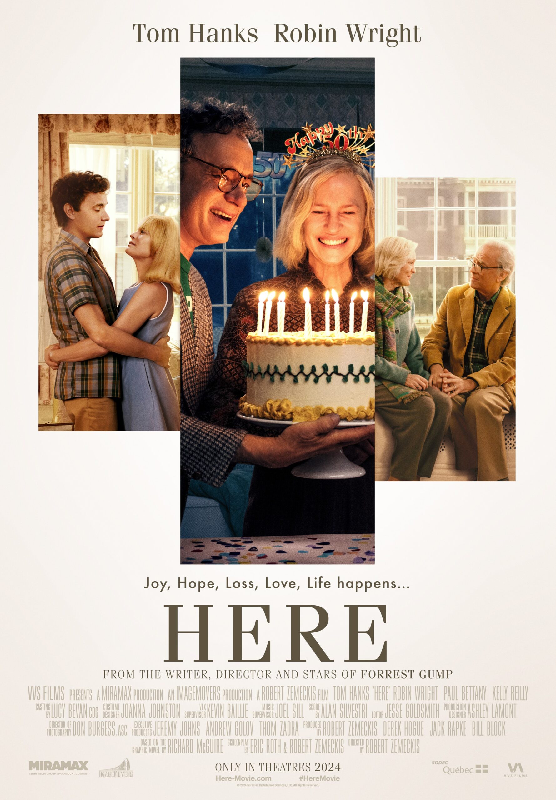 فیلم اینجا Here 2024