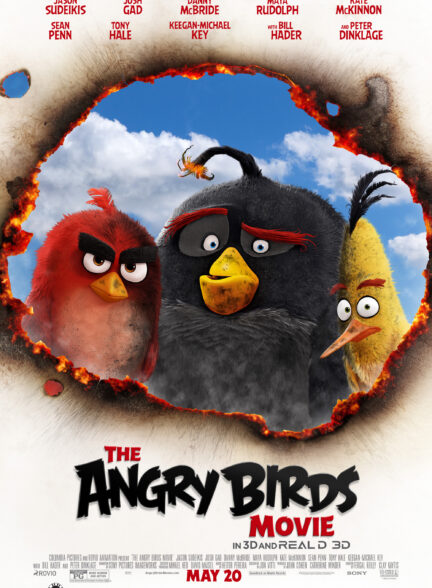 دانلود انیمیشن پرندگان خشمگین The Angry Birds Movie 2016
