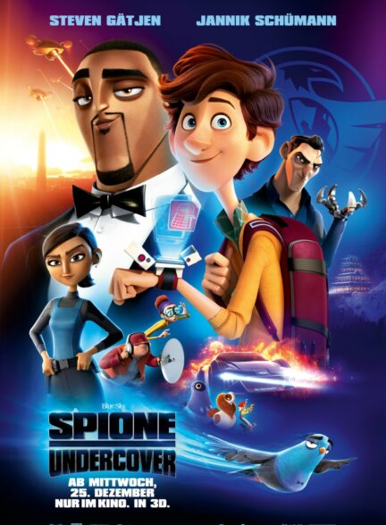 دانلود انیمیشن جاسوسان نامحسوس Spies in Disguise 2019