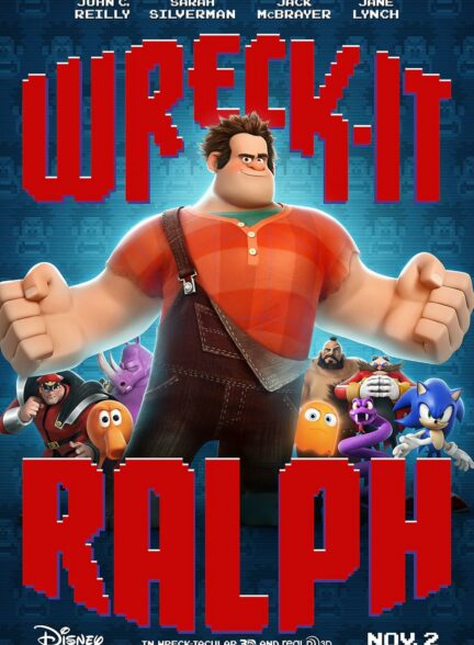 دانلود انیمیشن رالف خرابکار یک Wreck-It Ralph 2012