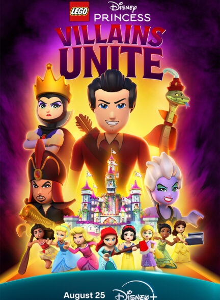 دانلود انیمیشن لگو پرنسس‌های دیزنی اتحاد شرورها Lego Disney Princess: Villains Unite 2025