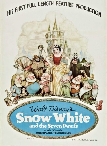 دانلود انیمیشن سفید برفی و هفت کوتوله Snow White and the Seven Dwarfs 1937