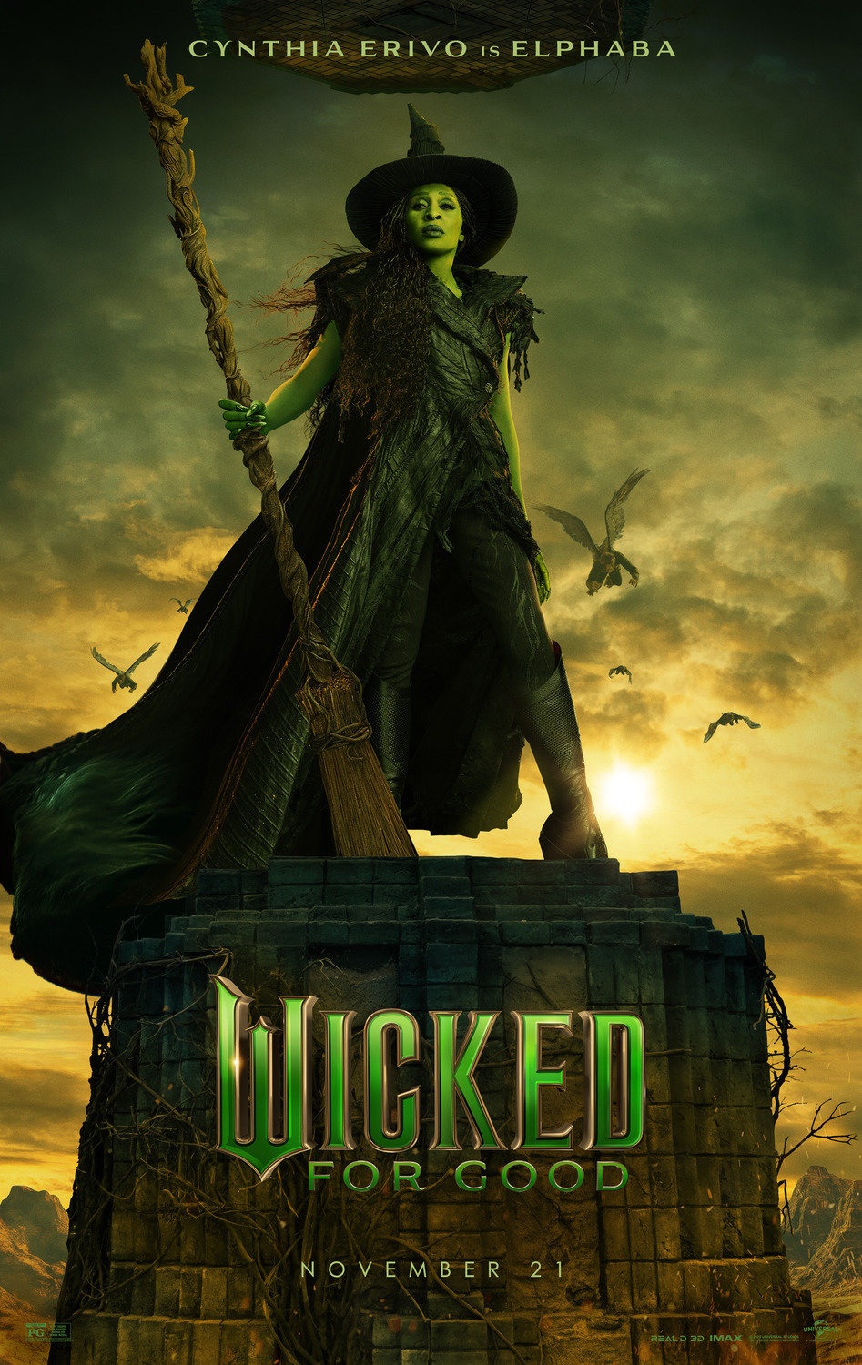 دانلود فیلم شرور: تا ابد Wicked: For Good 2025