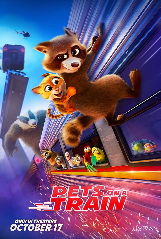 دانلود انیمیشن حیوانات خانگی در قطار Pets on a Train 2025