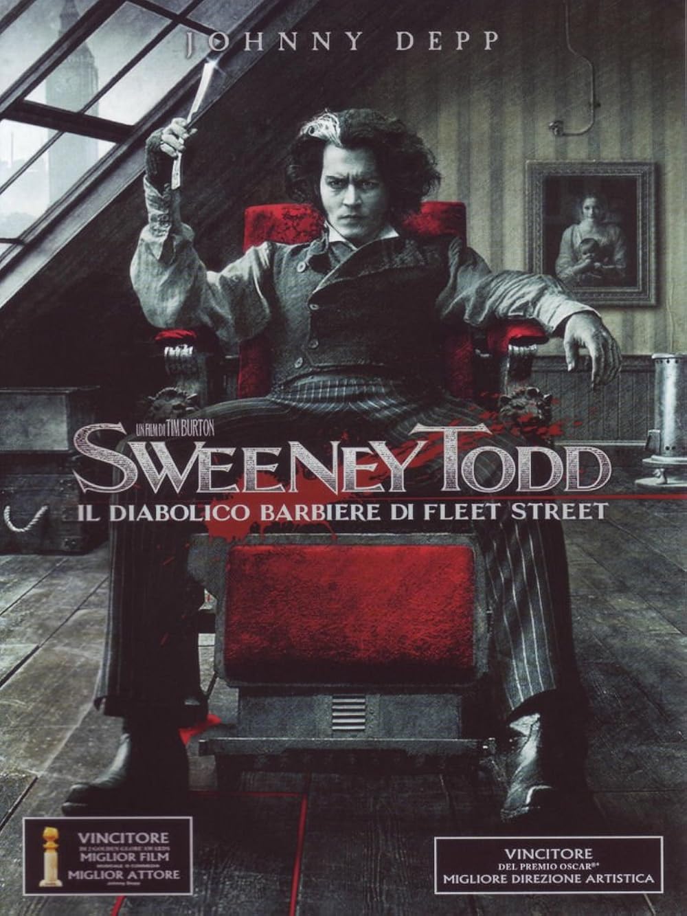 دانلود فیلم سوئینی تاد: آرایشگر شیطانی خیابان فلیت Sweeney Todd: the Demon Barber of Fleet Street 2007