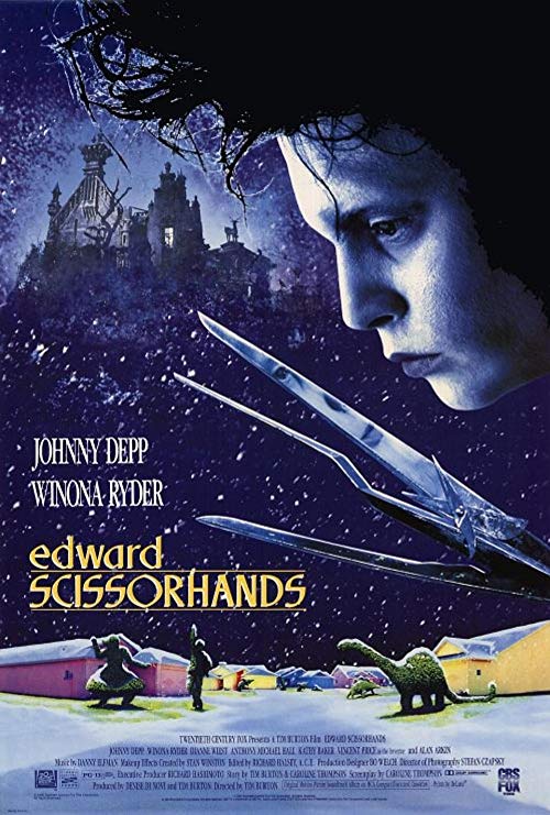 دانلود فیلم ادوارد دست‌قیچی Edward Scissorhands 1990