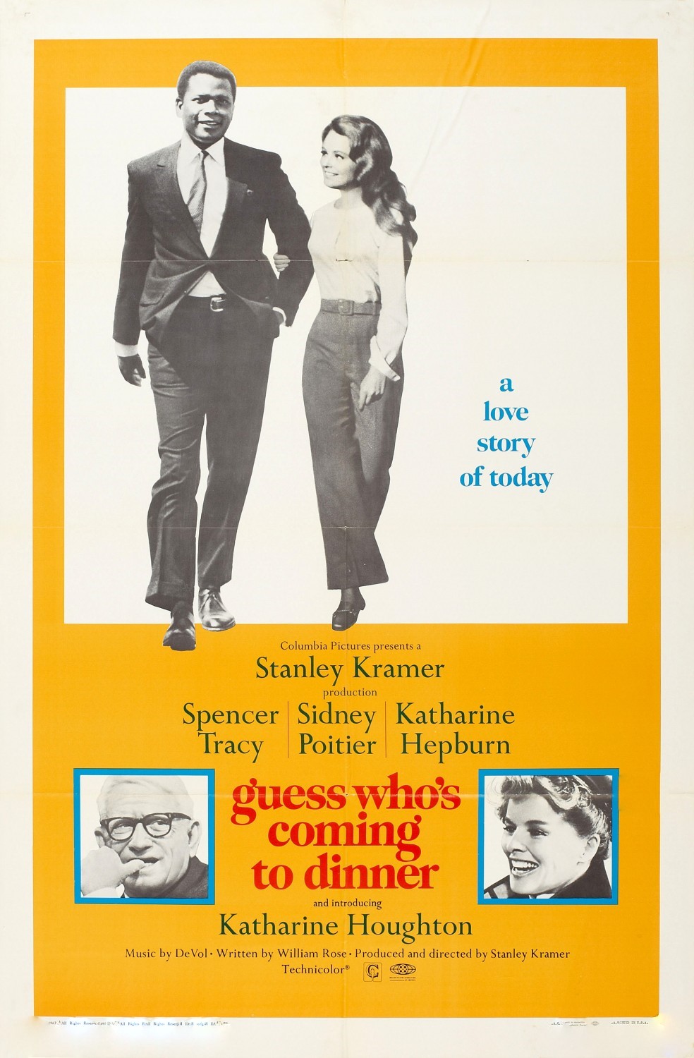 دانلود فیلم حدس بزن چه کسی برای شام می‌آید Guess Who’s Coming to Dinner 1967