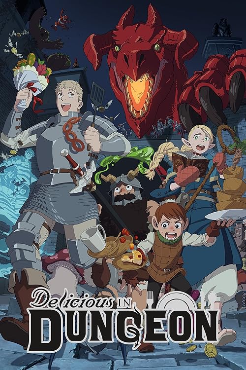 دانلود انیمه خوشمزگی در سیاه‌چال Delicious in Dungeon 2023