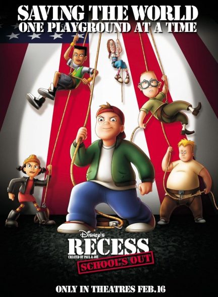 دانلود انیمیشن تعطیلات: مدرسه تمام شدRecess: School’s Out 2001
