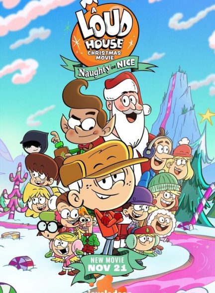 دانلود انیمیشن کریسمس در خانه پر سر و صدا: شیطان یا فرشته A Loud House Christmas Movie: Naughty or Nice 2025
