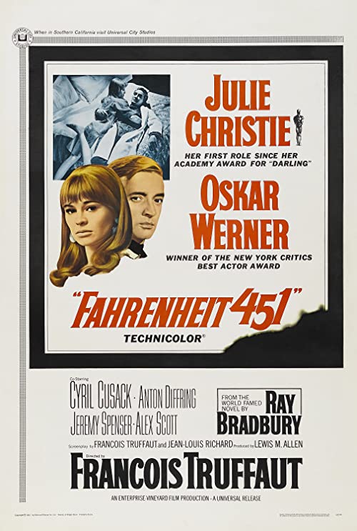 دانلود فیلم فارنهایت ۴۵۱ Fahrenheit 451 1966