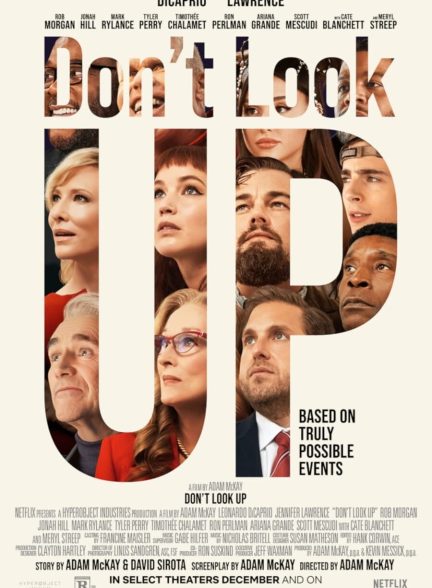 دانلود فیلم بالا را نگاه نکنید Don’t Look Up 2021