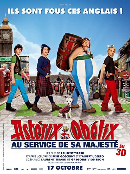 دانلود فیلم آستریکس و اوبلیکس: خدا حافظ بریتانیا باشد Astérix and Obélix: God Save Britannia 2012