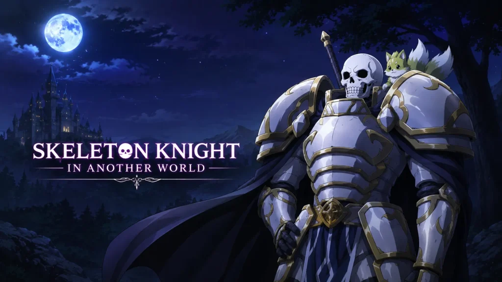 دانلود انیمه شوالیه اسکلتی به جهان موازی میره Skeleton Knight in Another World 2022