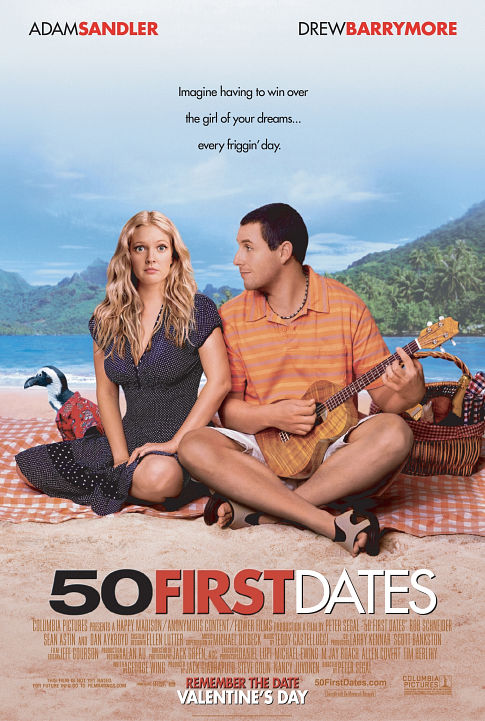 دانلود فیلم پنجاه قرار اول 50First Dates 2004