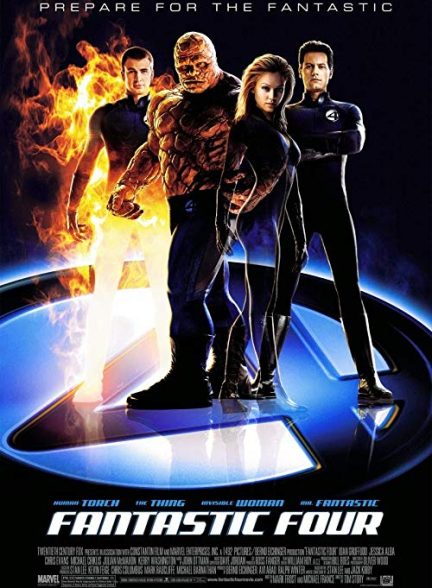 دانلود فیلم چهار شگفت انگیز Fantastic Four 2005
