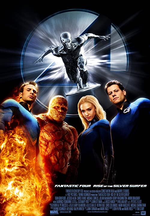 دانلود فیلم چهار شگفت‌انگیز: قیام موج‌سوار نقره‌ای Fantastic 4: Rise of the Silver Surfer 2007