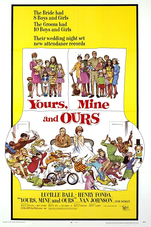 دانلود فیلم مال تو، مال من، مال ما Yours, Mine and Ours 1968