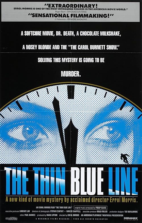 دانلود فیلم خط آبی باریک The Thin Blue Line 1988