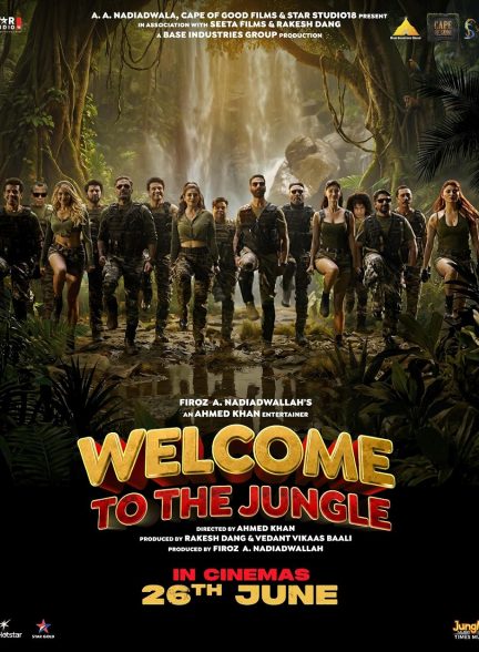 دانلود فیلم هندی به جنگل خوش آمدید Welcome to the Jungle 2026
