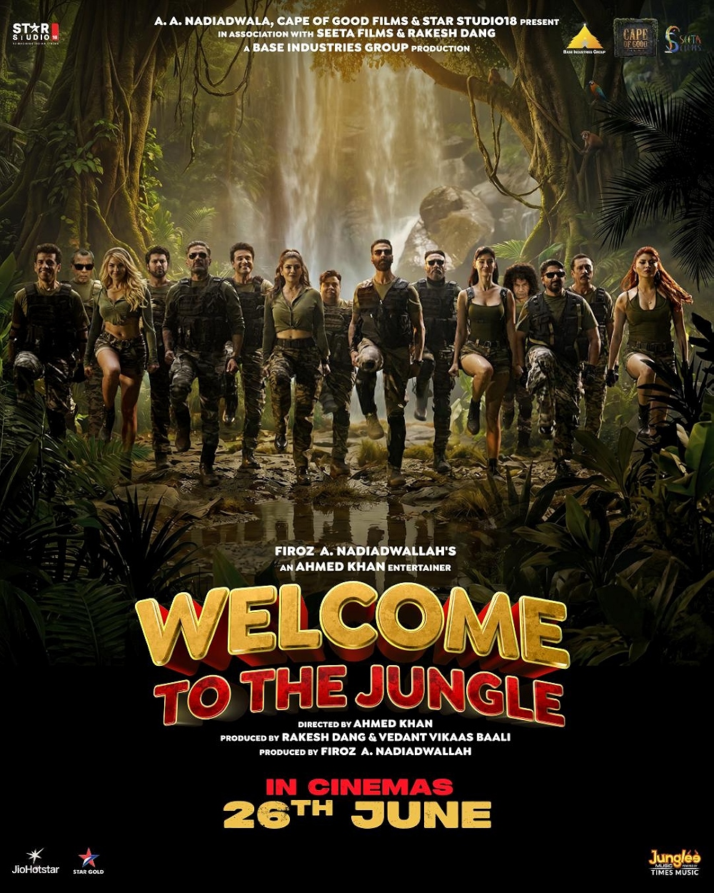 دانلود فیلم هندی به جنگل خوش آمدید Welcome to the Jungle 2026