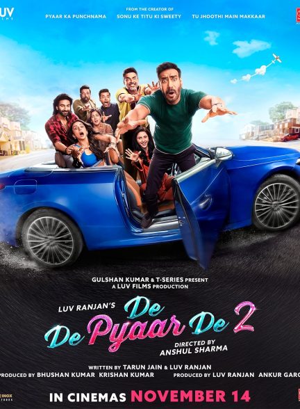 دانلود فیلم هندی عشق عشق عشق ۲ De De Pyaar De 2 2025