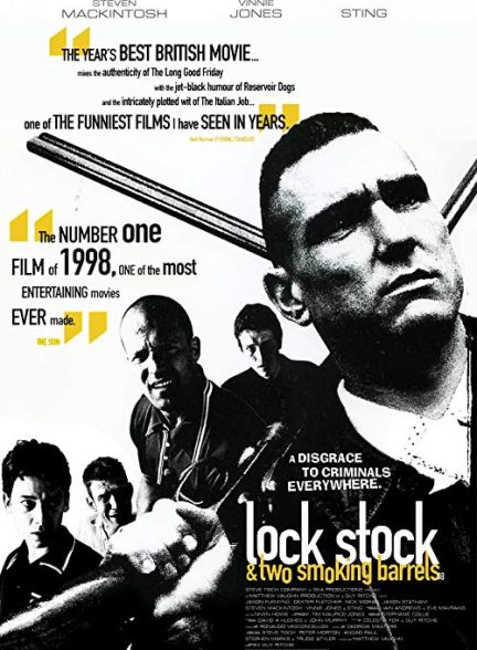 دانلود فیلم چخماق، قنداق و دو لوله پر از دود Lock, Stock and Two Smoking Barrels 1998