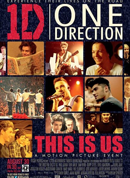 دانلود مستند وان دایرکشن: این ما هستیم One Direction: This Is Us 2013