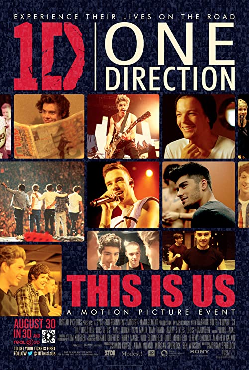 دانلود مستند وان دایرکشن: این ما هستیم One Direction: This Is Us 2013