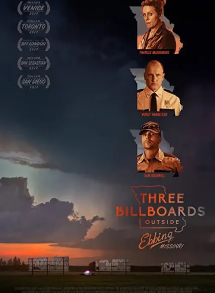 دانلود فیلم سه بیلبورد خارج از ابینگ میزوری Three Billboards Outside Ebbing, Missouri 2017