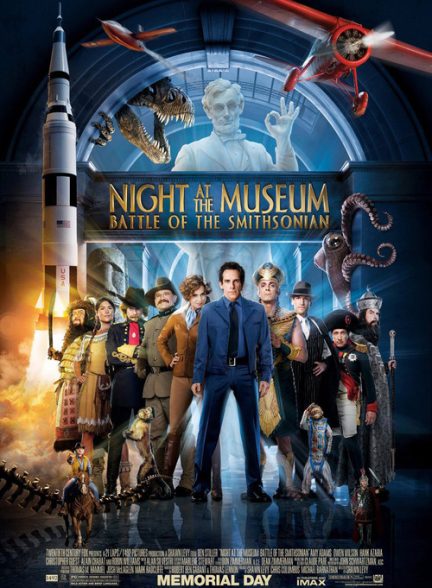 دانلود فیلم شب در موزه: نبرد اسمیتونین Night at the Museum 2: Battle of the Smithsonian 2009
