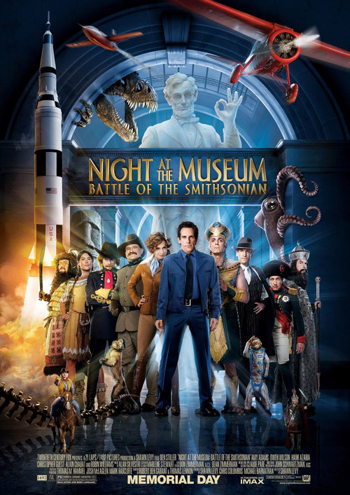 دانلود فیلم شب در موزه: نبرد اسمیتونین Night at the Museum 2: Battle of the Smithsonian 2009