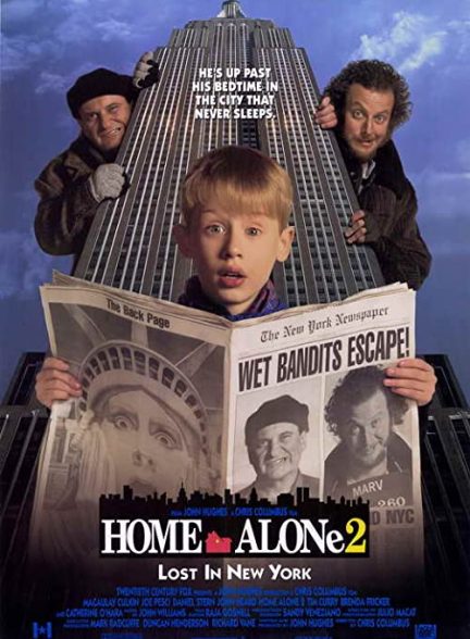 دانلود فیلم تنها در خانه ۲: گم‌شده در نیویورک Home Alone 2: Lost in New York 1992