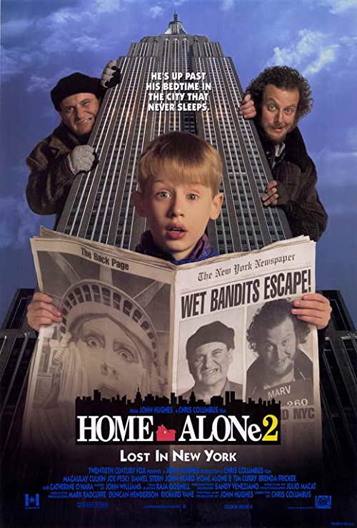 دانلود فیلم تنها در خانه ۲: گم‌شده در نیویورک Home Alone 2: Lost in New York 1992