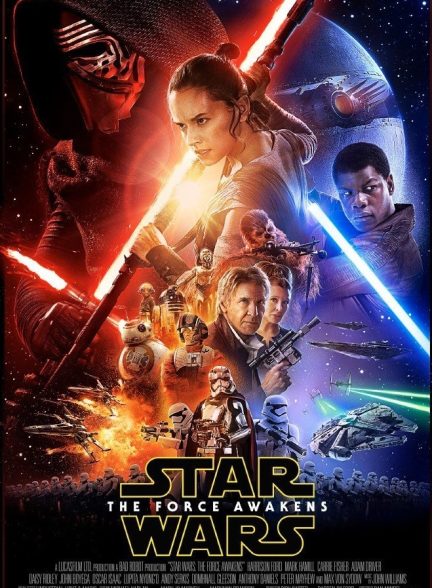 دانلود فیلم جنگ ستارگان: نیرو برمی‌خیزد Star Wars: Episode VII – The Force Awakens 2015