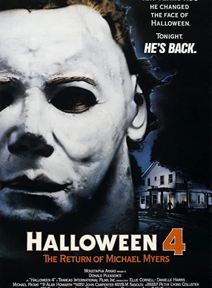 دانلود فیلم هالووین ۴: بازگشت مایکل مایرز Halloween 4: The Return of Michael Myers 1988