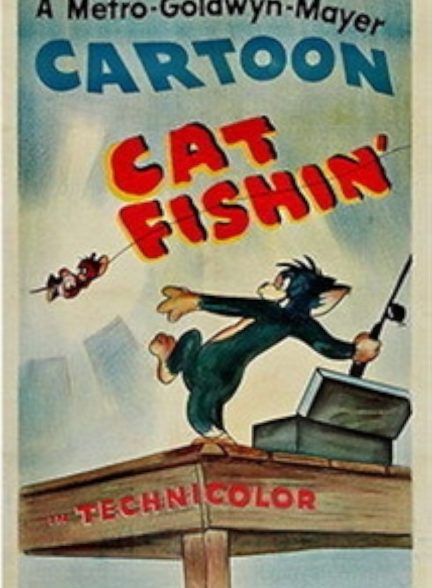 دانلود انیمیشن ماهی‌گیری گربه‌ماهی Cat Fishin’ 1947